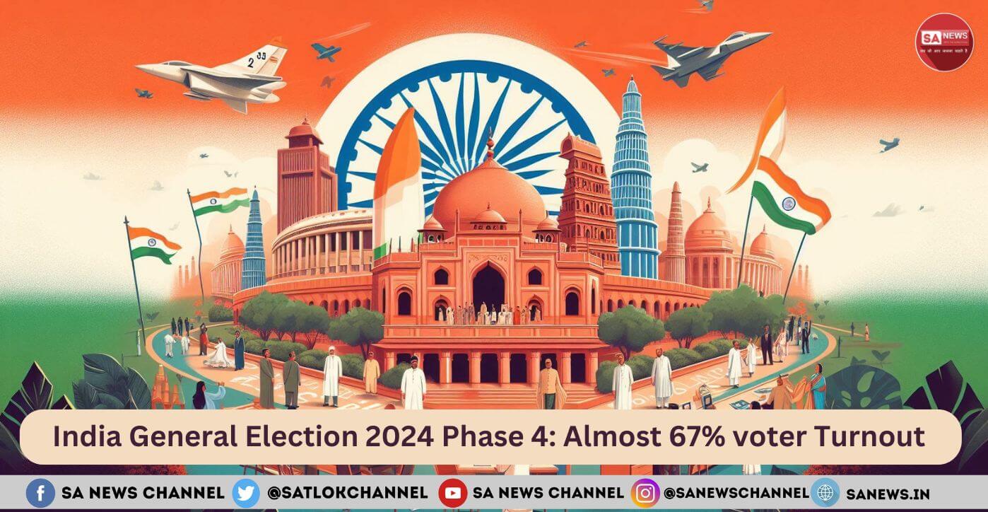 India General Election 2024 Phase 4: Almost 67% voter turnout